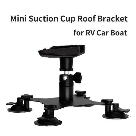 ZZHY Direct Suction Cup Roof Bracket, for Starlink Star Suction Cup Car Bracket, Angle Adjustable Starlink Mini Strong Suction Mounting Kit for RV Car Boat