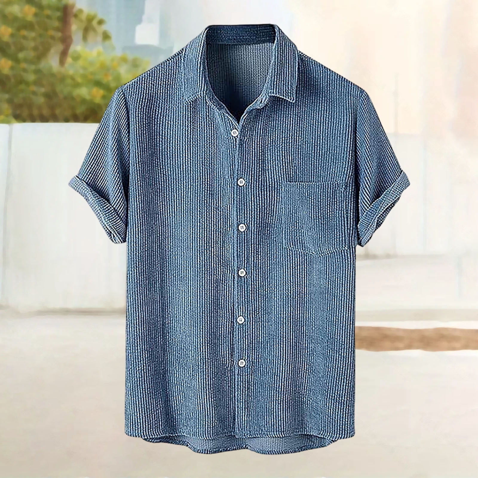 mens summer dress wear Men's Outfits | Tees, Shorts, Polos & More ZZHZGZ Fourth of July Oversized