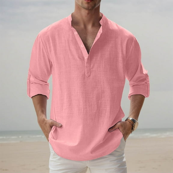 ZZHZGZ Fourth of July Purple Dress Shirt for Men Men's Shirt Loose fit Casual Wear Solid Color for Everyday Style Ideal for Spring Summer Fall Easy Care Breathable Fabric Xxxxl