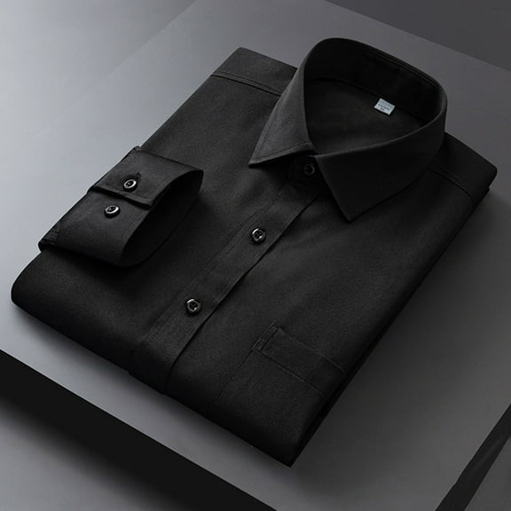 ZZHZGZ Late July Linen T Shirts for Men Mens Solid Color Shirt Long Sleeve Casual Business Non Ironing Shirt Overalls Late July Mens Dress Shirt Red Xxxl/43