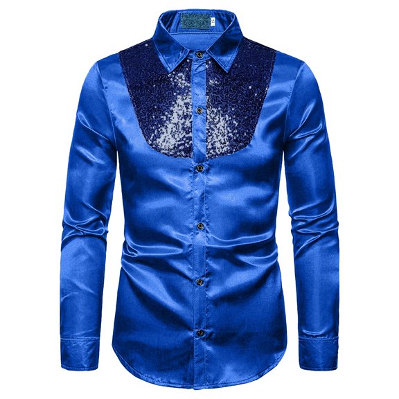 ZZHZGZ Late July Mens White Linen Shirts Men's Solid Button Slim fit Turn down Collar Long Sleeve Top Blouse Shirt 4Th of July Yellow Shirts S