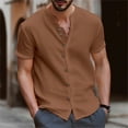 thumbnail image 1 of ZZHZGZ Late July V Neck Men's Beach Style Short Sleeved Dress Shirts Are Generally Suitable for Stretch and Business Casual Shirts 4Th of July 3X Mens Graphic T-Shirt Xl, 1 of 8