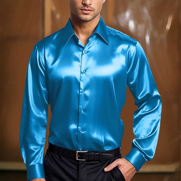 ZZHZGZ Late July White T Shirts for Men Mens Casual Fashion Bright Face Solid Color Lapel Long Sleeve Shirt Late July Yellow T Shirt M