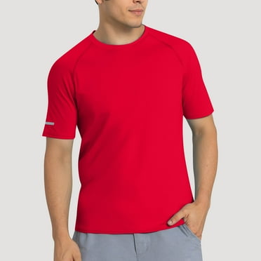 ZZHZGZ Mens 4Th of July Shirt Men T Shirt High Performance Short Sleeve T Shirt for Men's Sports Running Gym Workouts L