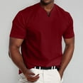 thumbnail image 1 of ZZHZGZ Mens 4Th of July Shirt Men T Shirt Men's Muscle V Neck Shirts Slim Fit Shirt Short Sleeve T Shirts Casual Tee Xl, 1 of 3