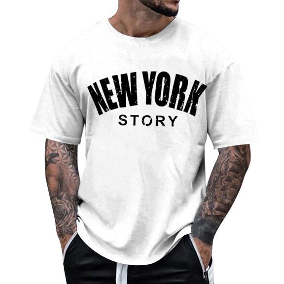 ZZHZGZ Mens 4Th of July Shirt Men T Shirts Graphic Men's Casual Graphic T Shirt Fashionable Streetwear Top for Everyday Wear Xl