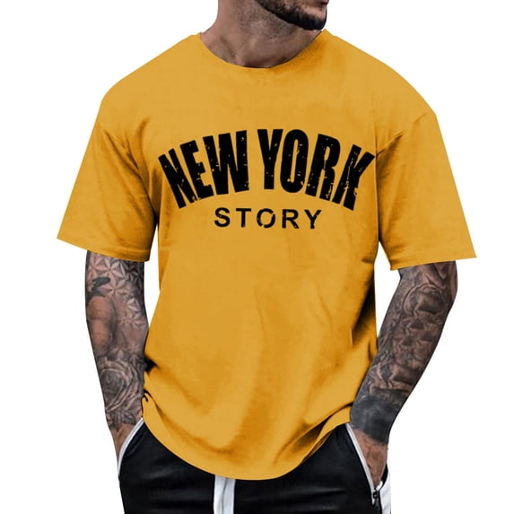 ZZHZGZ Mens 4Th of July Shirt Men T Shirts Graphic Men's Casual Graphic T Shirt Fashionable Streetwear Top for Everyday Wear Xl