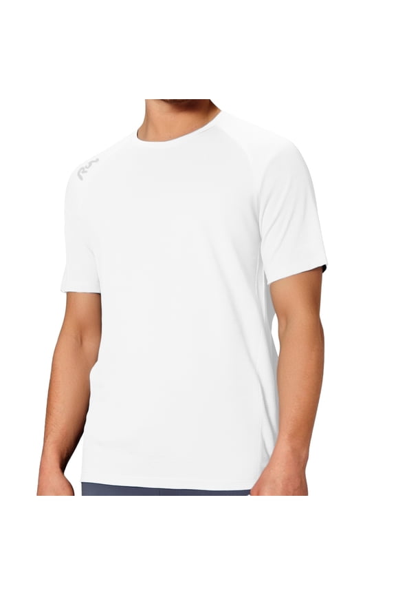 Mens 4Th of July Shirt Men T Shirts Plain Men's Reflective Print Quick Silk T Shirt for Sports and Casual Wear L