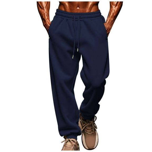 ZZHZGZ Sweatpants for Men Camo Cargo Pants for Men Pockets Work Pants Big and Tall Hiking Trousers M
