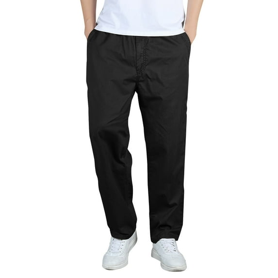 ZZHZGZ Sweatpants for Men Men's 5-Pocket Stretch Twill Slim Straight Wash Chino Pant Xxl