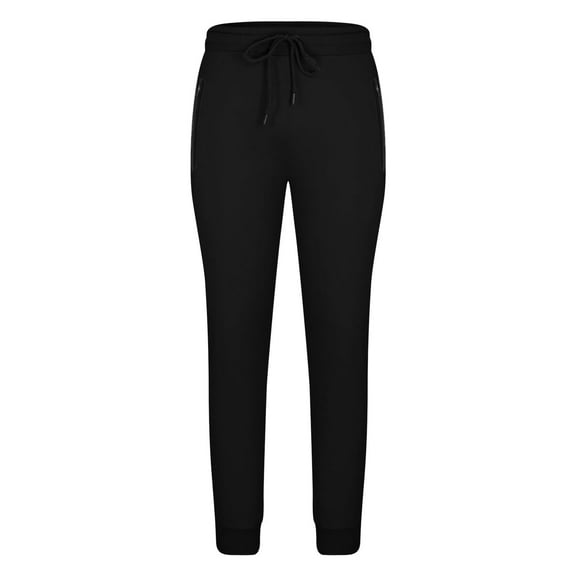 ZZHZGZ Sweatpants for Men Men's Athletic Tricot Pants Knitted Track Sweatpants Workout Jogger with Zipper Pockets S