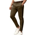 thumbnail image 1 of ZZHZGZ Sweatpants for Men Men's & Big Men's Flannel Lined Chino Flat Front Pants S, 1 of 5