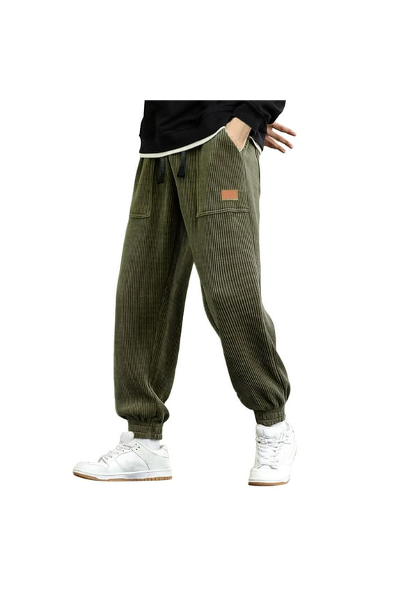 Sweatpants for Men Men's Straight Fit Workday Khaki Pants L