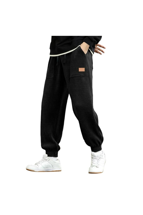 Sweatpants for Men Men's Straight Fit Workday Khaki Pants M