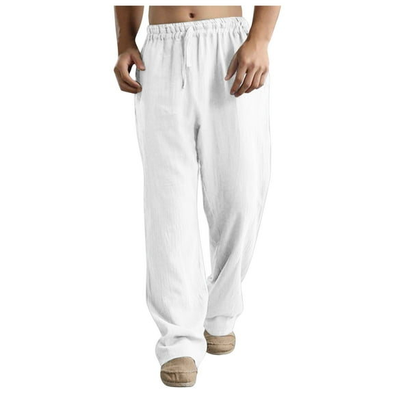 ZZHZGZ Sweatpants for Men Men's Utility Denim Cargo Jeans L