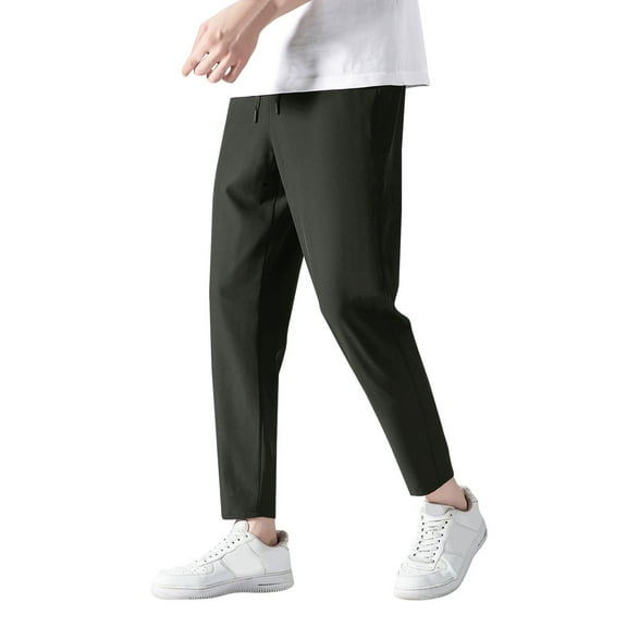 ZZHZGZ Sweatpants for Men Mens and Big Mens 5 Pocket Pants, up to Size Xl