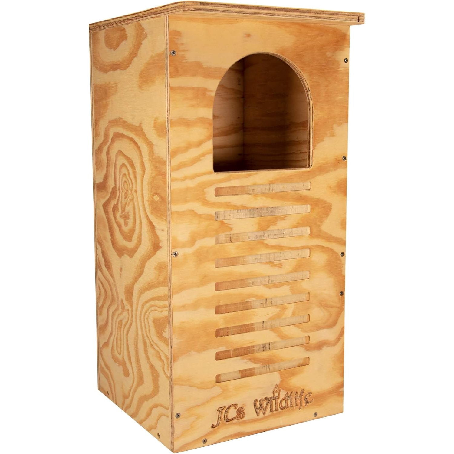 Hdw Plywood Nesting Crate Box Reference: Zzjp Barred Owl Nesting Box Treated Exterior Grade Plywood