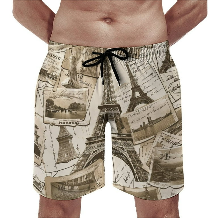 Vintage summer swim trunks hotsell