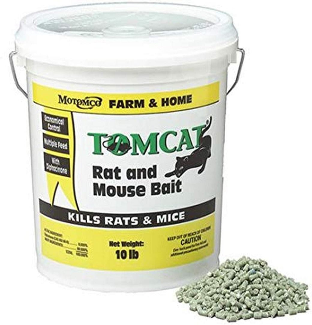 ZZSP 008-32345 Tomcat Rat and Mouse Bait Pellet, 10 lb - Walmart.com