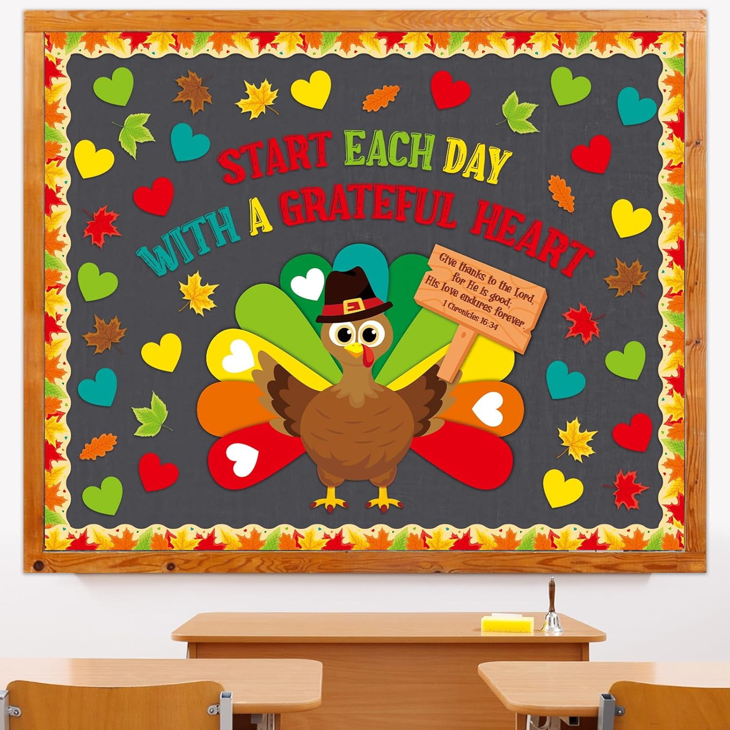 ZZVV Autumn Football Bulletin Board Set Kick Off into Fall Classroom ...