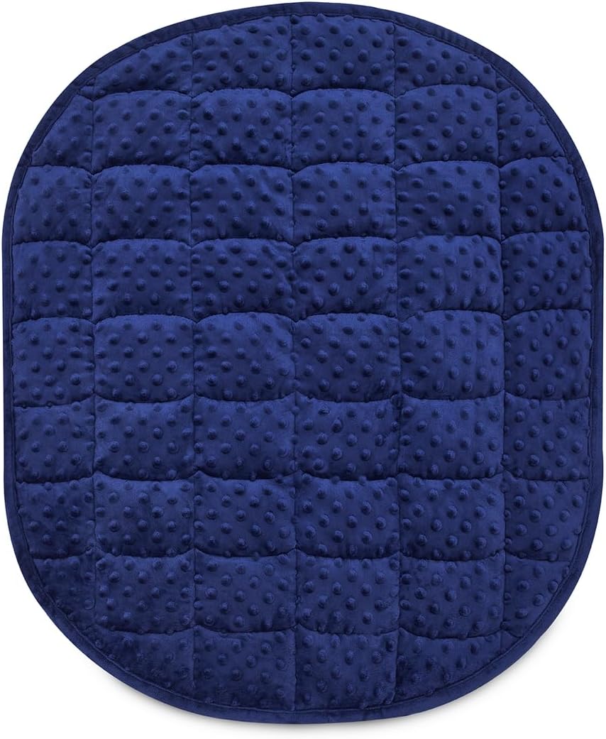 ZZVV Weighted Lap Blanket 7lbs for Adult,Perfect for Relaxation