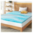 ZZYY 2 Inch Gel Memory Foam Mattress Topper Full, Certified
