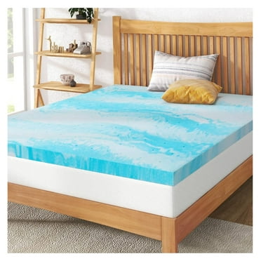 ZZYY 3 Inch Gel Memory Foam Mattress Topper Size, Certified