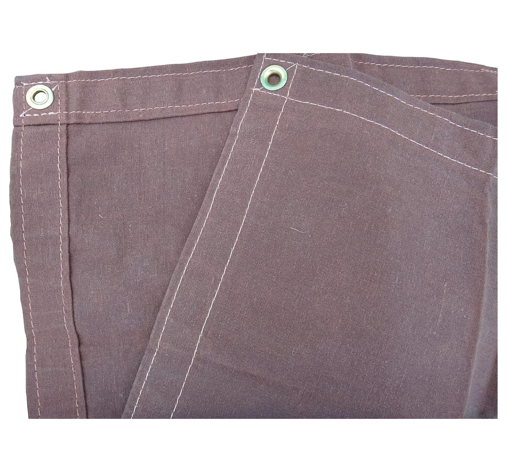 Waxed Canvas Tarp 4×4 4 ft. x 4 ft. Brown 12 Oz. Canvas Tarp - Amazon.com