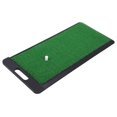 ZZYY Golf Practice Mat with Heavy Rubber Base for Driving Hitting