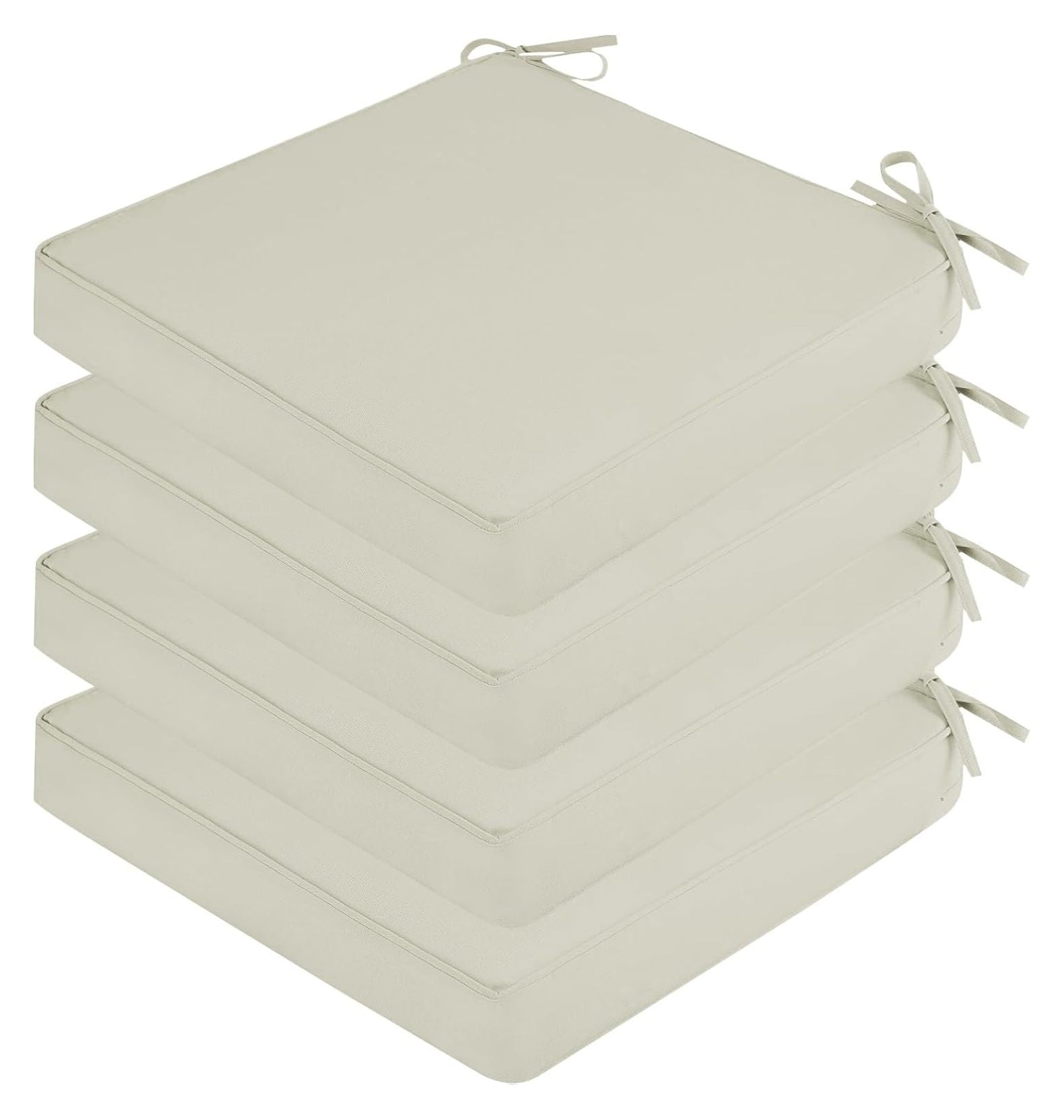 White Outdoor Seat Cushions
