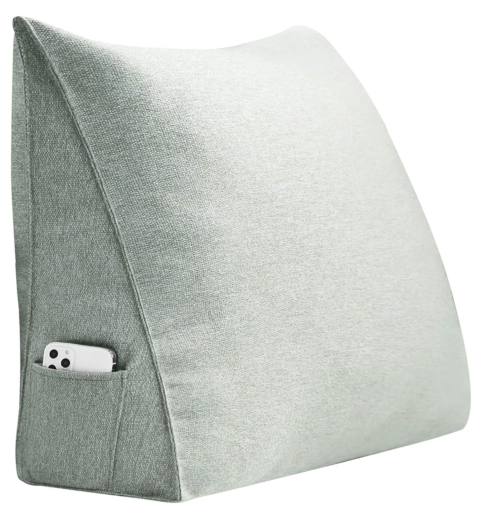 ZZYY Triangular Bed Wedge Pillow Back Support Backrest Reading Pillows