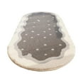 thumbnail image 1 of ZZYuan Bathroom Rugs Clearance Small Carpet for House, Shag Area Rugs for Living Room, Oval Rugs Soft Comfy Non Slip Rugs, Indoor Outdoor Exquisite Modern Home Decor Rugs for Living Room, 1 of 4
