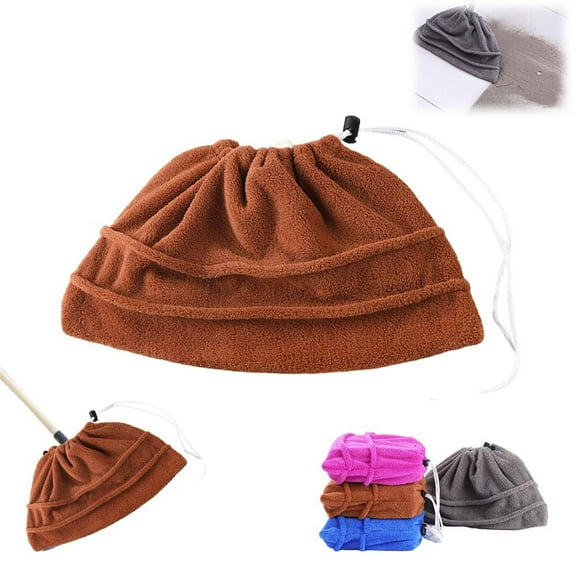 ZZYuan Big Clearance Coral Fleece Mop Cover Extra Large Floor Microfiber Cleaning Clothes Highly Absorbent & Lint and Streak for House Floor Kitchen Car Window New!