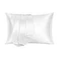 thumbnail image 1 of ZZYuan Big Clearance Pillowcase for and Skin 2 Pack Natural Pillowcase Both Sides 16 Momme Grade 6A Soft Breathable Smooth Pillow Cover New!, 1 of 2