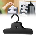 thumbnail image 1 of ZZYuan Big Clearance Plastic Hanger Adjustable Clip Pants Clothes Clip Large Drying Clothes Hook Clip Hanger Pants Pants Skirts Jeans Plastic New!, 1 of 9