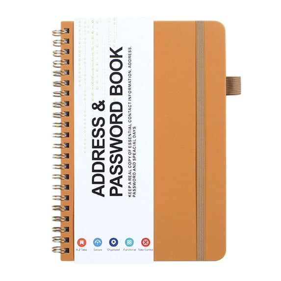 ZZYuan Hot 2026 Password Address Book Coil Book Password Address Book Coil Book