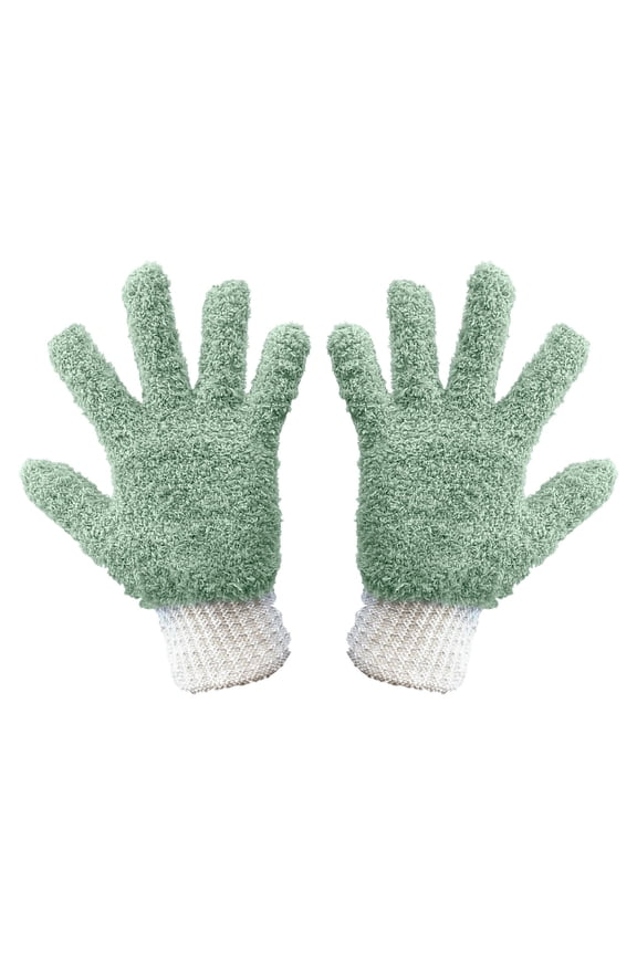 Hot!! Reusable Microfiber Cleaning Gloves Soft Absorbent Dusting for Furniture Car Interior & Hard To Reach Areas | Ideal for Household Car Detailing & Pet Cleanup ,New Arrivals