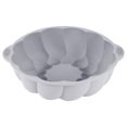 thumbnail image 1 of ZZYuan Molde Para Gelatina Grande, Shaped Silicone Cake Mold Non-Stick Baking Pan for Birthday Cheesecake Bread DIY, 10x3.5 Inch Gray, 1 of 5