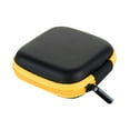 thumbnail image 1 of ZZYuan New Arrivals Clearance Mini Zipper Hard Leather Earphone Storage Bag Earphone Pouch Box, 1 of 1