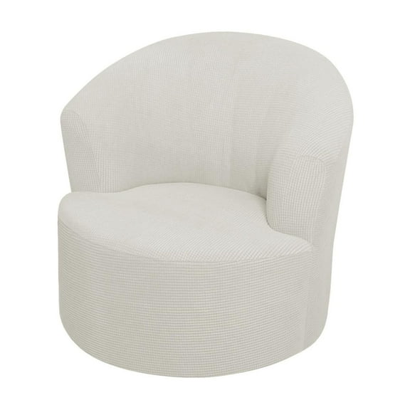 ZZYuan New Arrivals Clearance Stretch Armchair Slipcovers Round Club Chair Couch Cover Armchair Cover for Recliner Sofa Modern Swivel Chair Slipcover Barrel Armchairs Cover