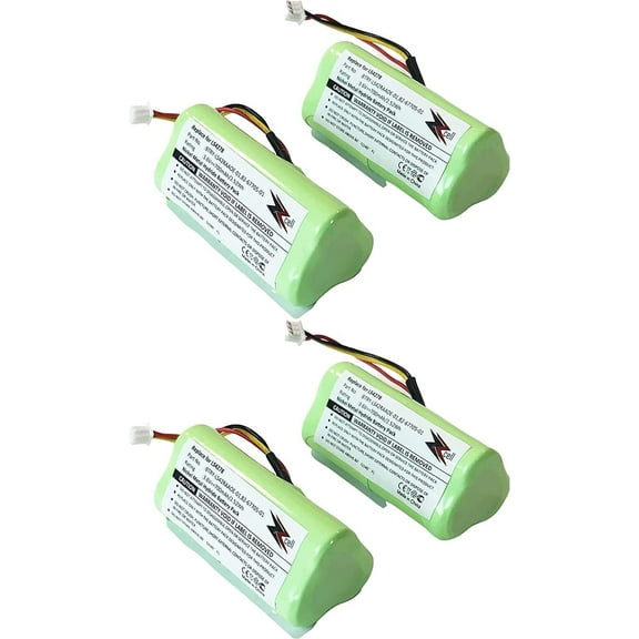 ZZcell 4-Pack TM Bar Code Scanner Battery Replacement for Motorola Symbol LS4278 / BTRY-LS42RAAOE-01