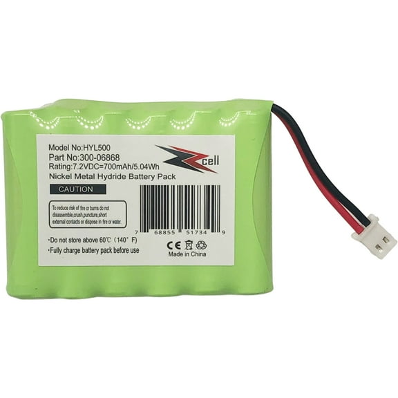 ZZcell Battery Compatible With Honeywell Intrusion 300-06868, 8DLLKP500, 8DLTSSCBASE1, 8DLWLTP100, LKP500 Lyric, Lynx Plus, Tss Keypad, WLTP100, Alphanumeric Keypad