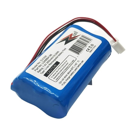 ZZcell Battery Compatible for DJI LGABB4186, RC03012, Phantom 3 Standard, Phantom 3 4K GL358WB Remote Control 7.4V 2600mAh