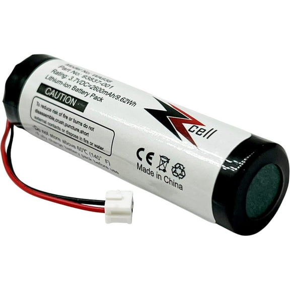 ZZcell Replacement Battery For Wahl 93837-001 Cordless Magic Clip Shaver, Super Taper, Senior, Designer, Beretto Black Stealth, Chrome, Sterling 4 Clippers 3.7V 2600mAh