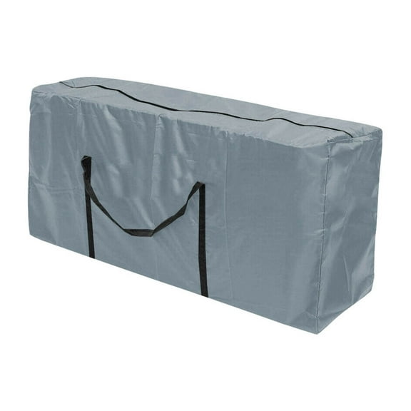 ZZkhGO 210D Cloth Storage Bag, Outdoor Furniture Cushion Quilt Storage Bag, Large Durable Storage Organizer for Bedding Travel Moving