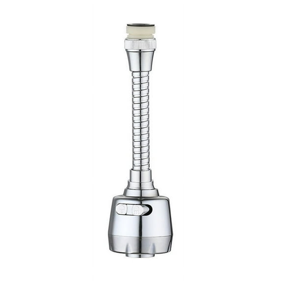 ZZkhGO 360-Degree Rotatable Faucet Sprayer, Flexible Kitchen Sink Spray Head, Water Saving Tap Extension with Hose
