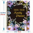 thumbnail image 1 of ZZkhGO 5 Year Monthly Planner 2026-2030, Hardcover Datebook Agenda Organizer, Lined Notebook Journal for Scheduling Goals, 1 of 1
