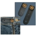 thumbnail image 1 of ZZkhGO Adjustable Waist Extender, Detachable Jeans Button, Herringbone Buckle for Pants Trousers Waistband, 1 of 4