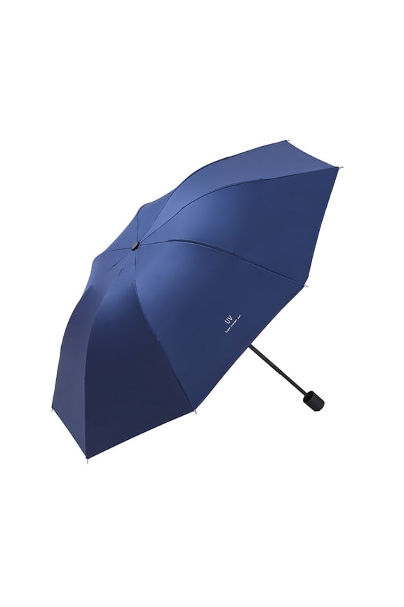 Automatic Three Fold Eight Umbrella, Windproof Reverse Folding Umbrella, Removable Compact Travel Umbrella for Rain Sun