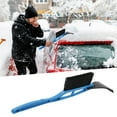 thumbnail image 1 of ZZkhGO Car Snow Shovel, Winter Ice Scraper Tool for Vehicle, Long Handle Snow Brush and Ice Removal Shovel for Auto Window Glass, 1 of 6